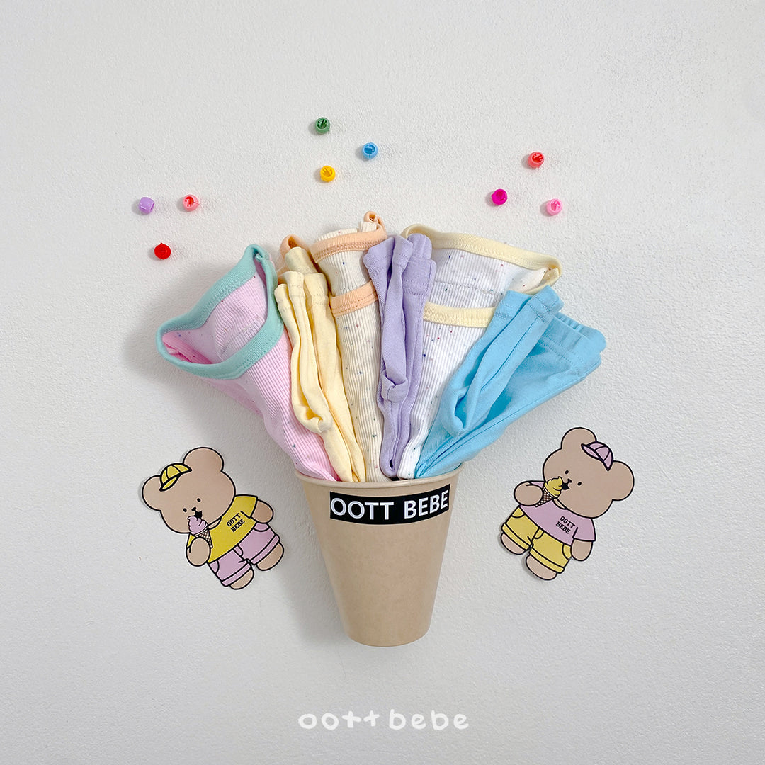 [PRE-ORDER] Crayon Ribbed Home Wear Set