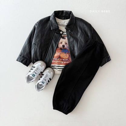 [PRE-ORDER] Faux Leather Jacket