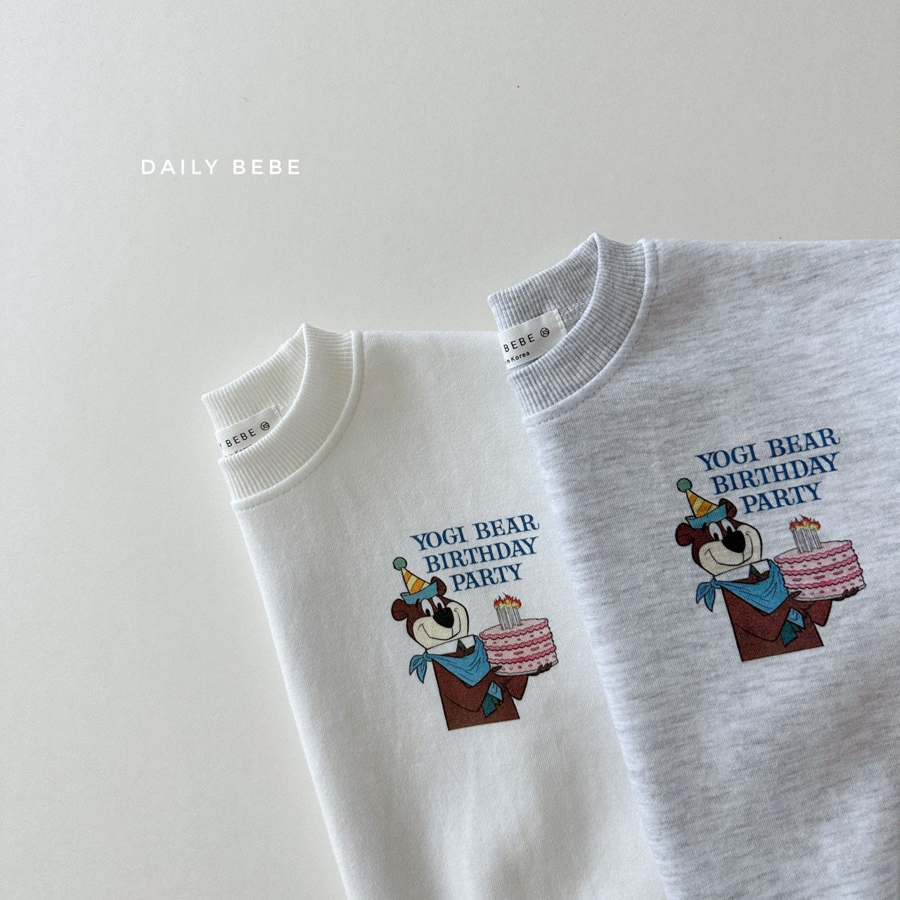 Birthday Sweatshirts [Ivory,White Melange/XS(1-2yr)]