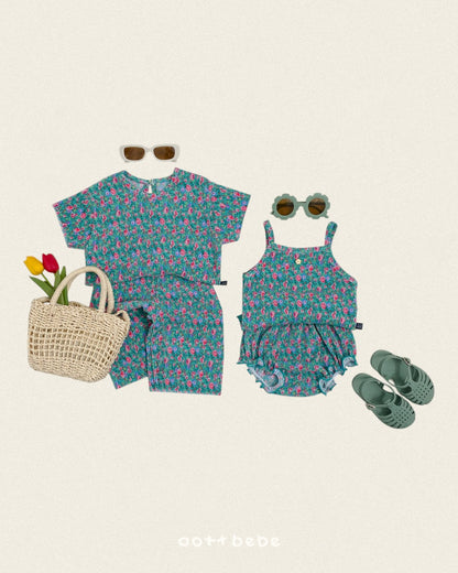 [PRE-ORDER] Flower Pleats Baby Set