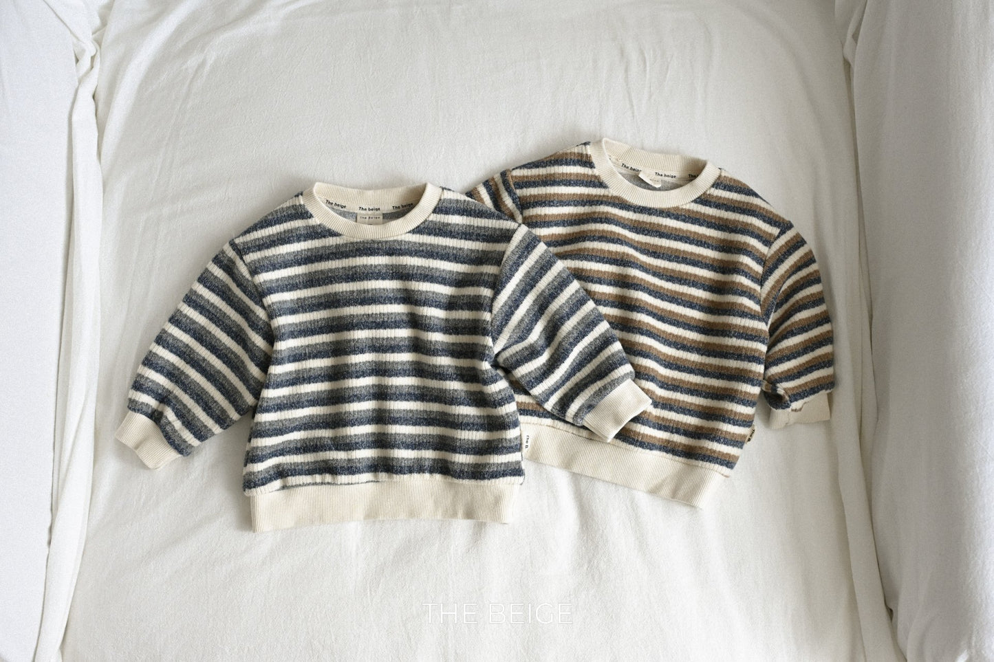 [PRE-ORDER] Knit Stripe Sweatshirts