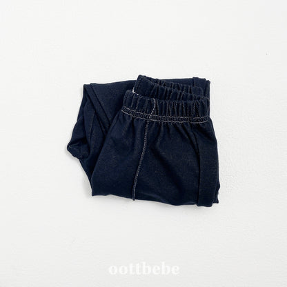 [PRE-ORDER] Indigo Span Pin-Tuck Pants
