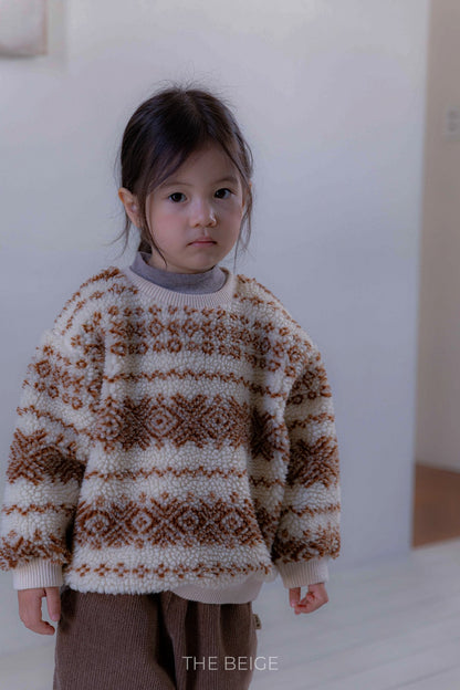 [PRE-ORDER] Sherpa Pattern Sweatshirts