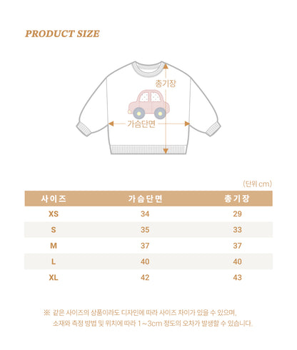 [PRE-ORDER] Car Sweatshirts