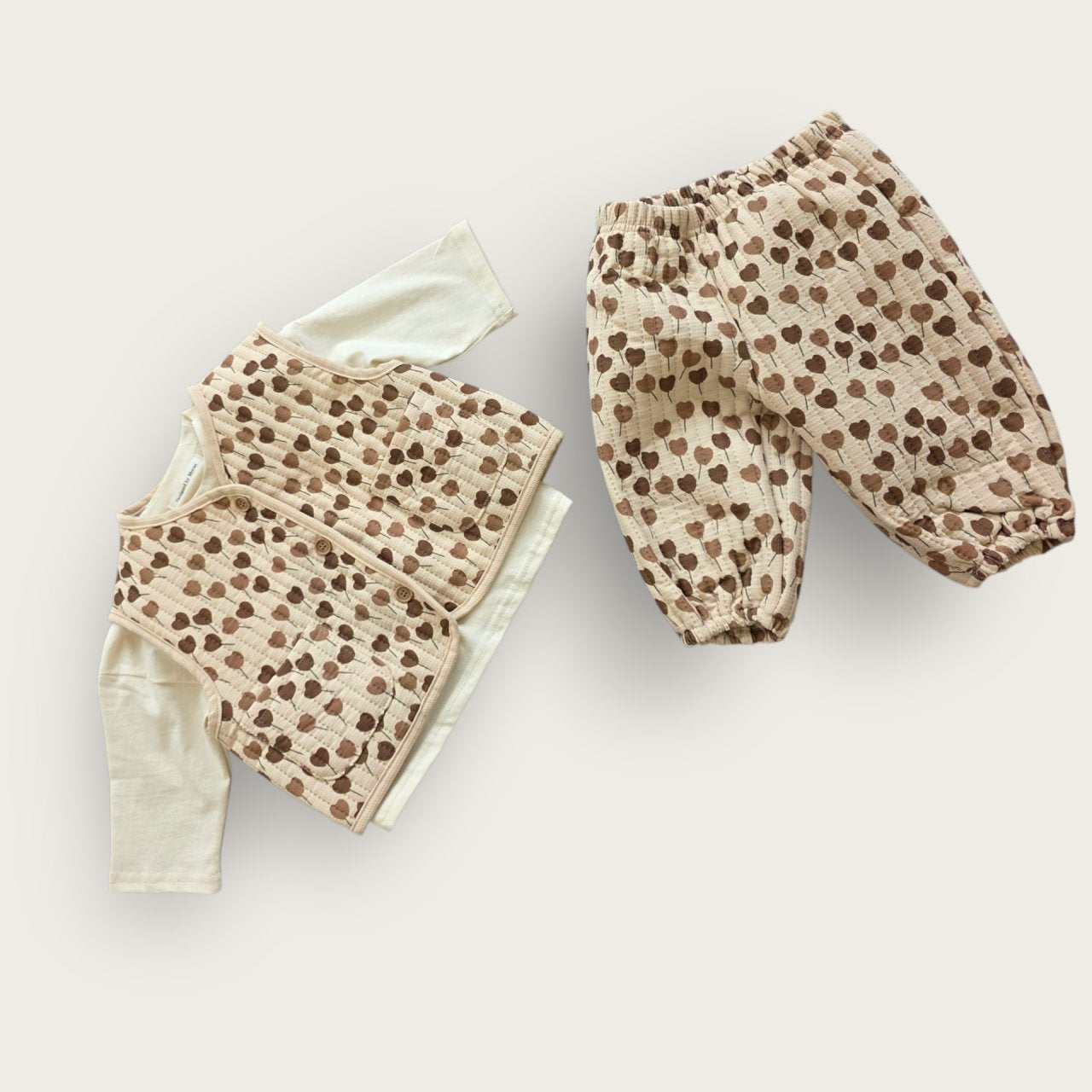 [PRE-ORDER] Heart Vest Bottom Set