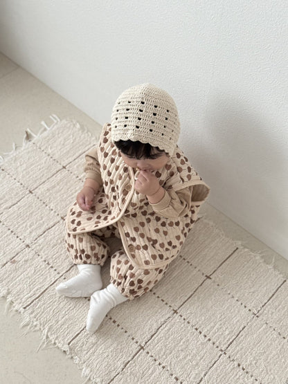 [PRE-ORDER] Heart Vest Bottom Set