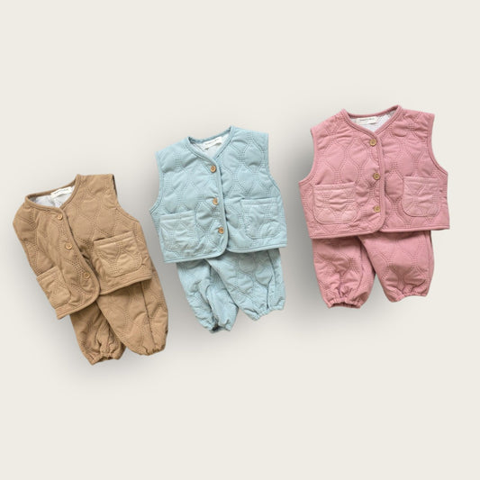 [PRE-ORDER] Momo Vest Bottom Set