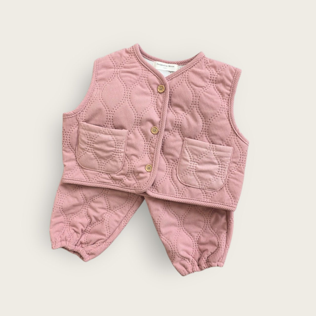 [PRE-ORDER] Momo Vest Bottom Set