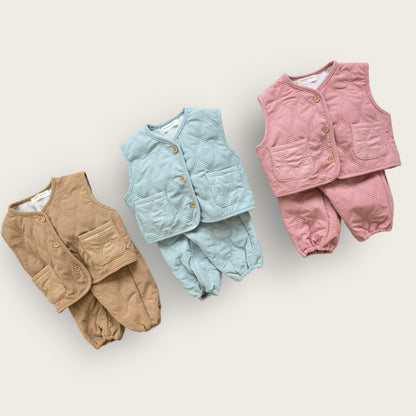 [PRE-ORDER] Momo Vest Bottom Set