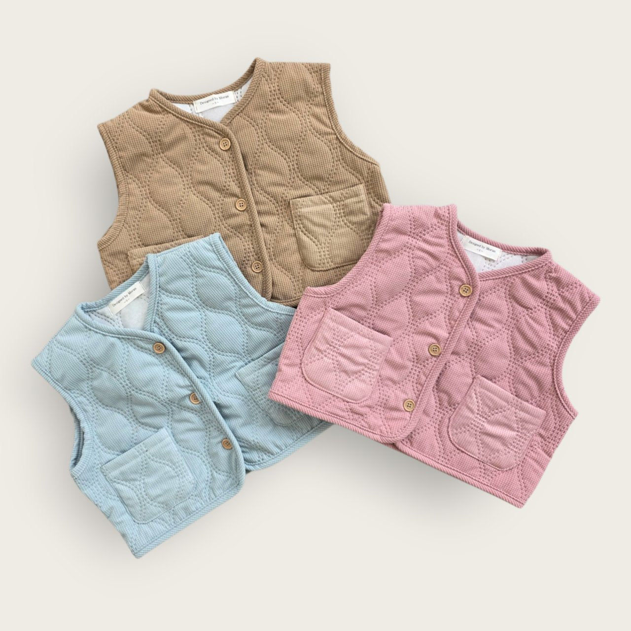 [PRE-ORDER] Momo Vest Bottom Set