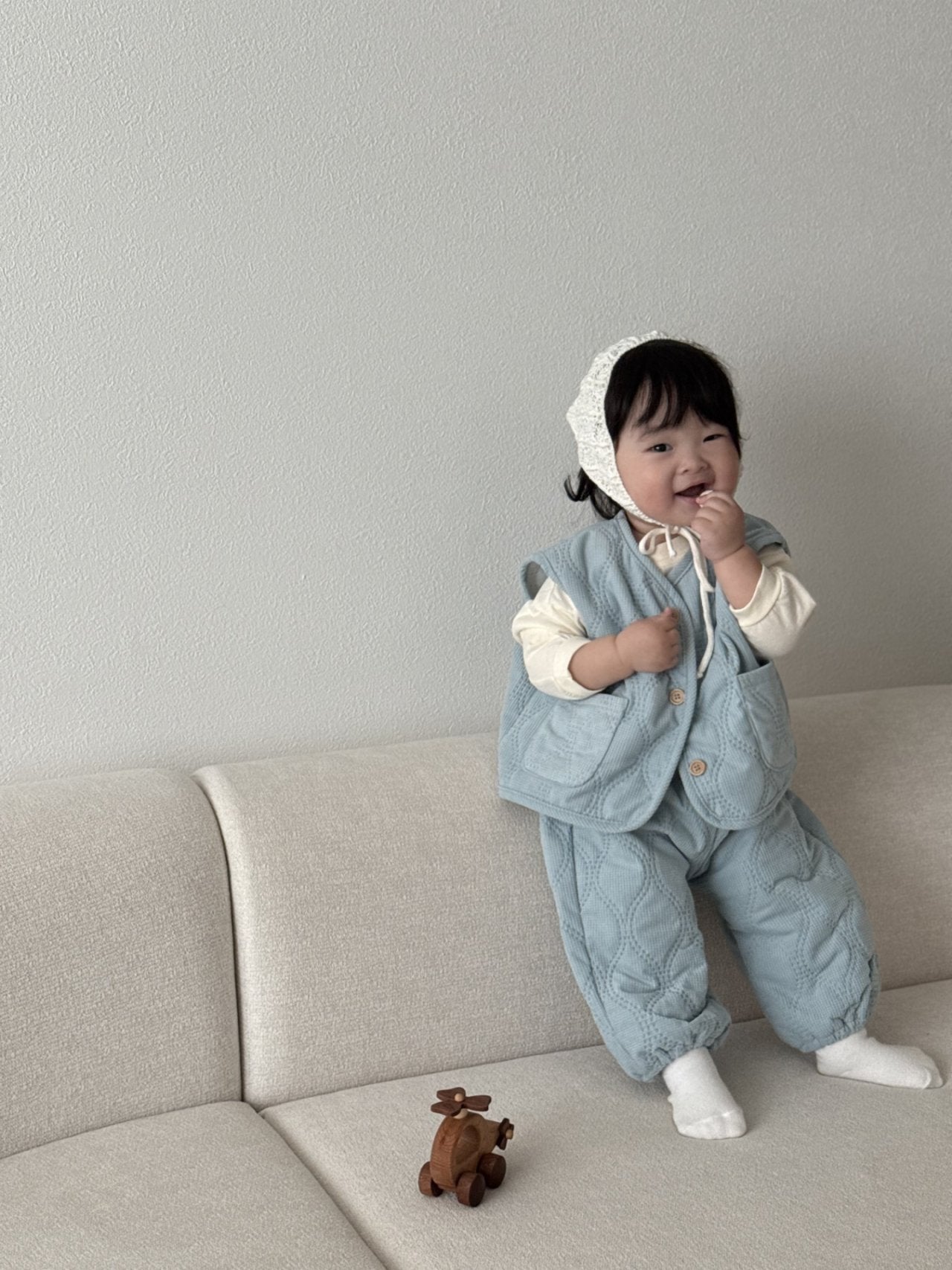 [PRE-ORDER] Momo Vest Bottom Set