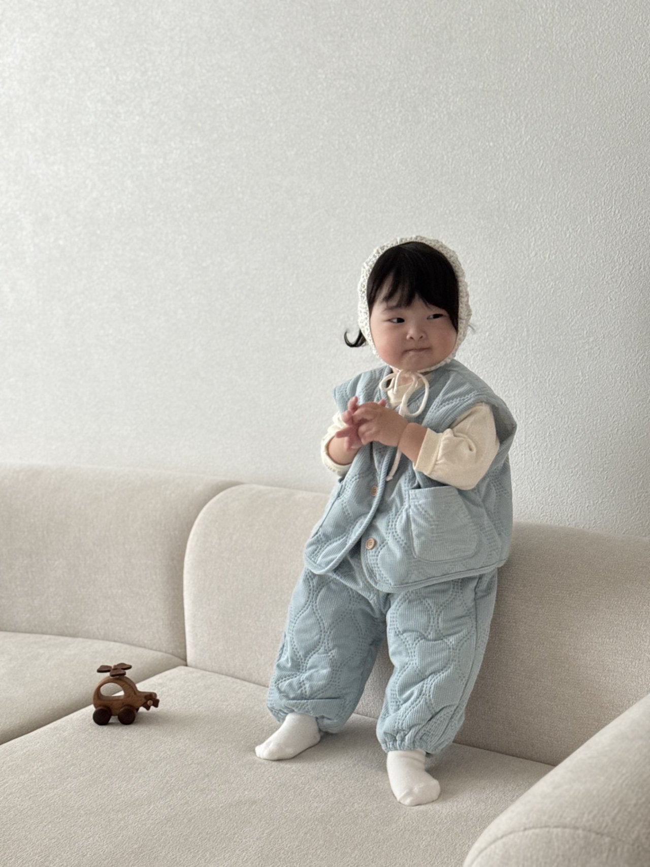 [PRE-ORDER] Momo Vest Bottom Set