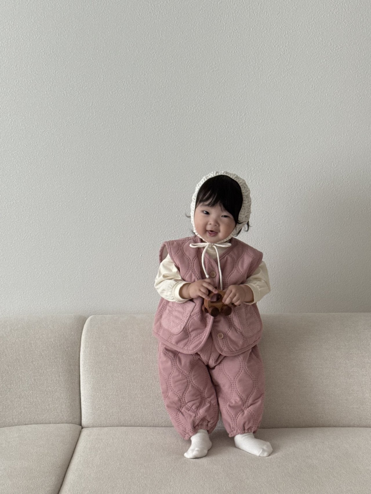 [PRE-ORDER] Momo Vest Bottom Set