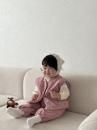 [PRE-ORDER] Momo Vest Bottom Set