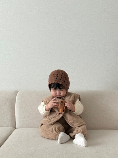 [PRE-ORDER] Momo Vest Bottom Set