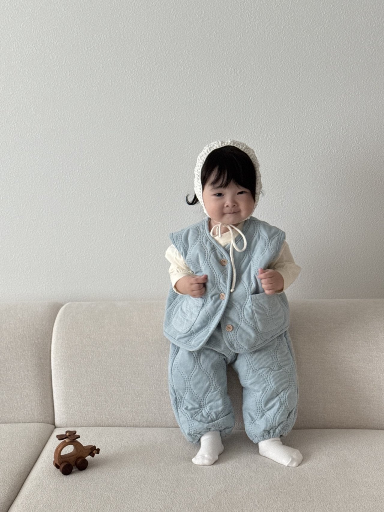 [PRE-ORDER] Momo Vest Bottom Set