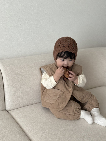 [PRE-ORDER] Momo Vest Bottom Set