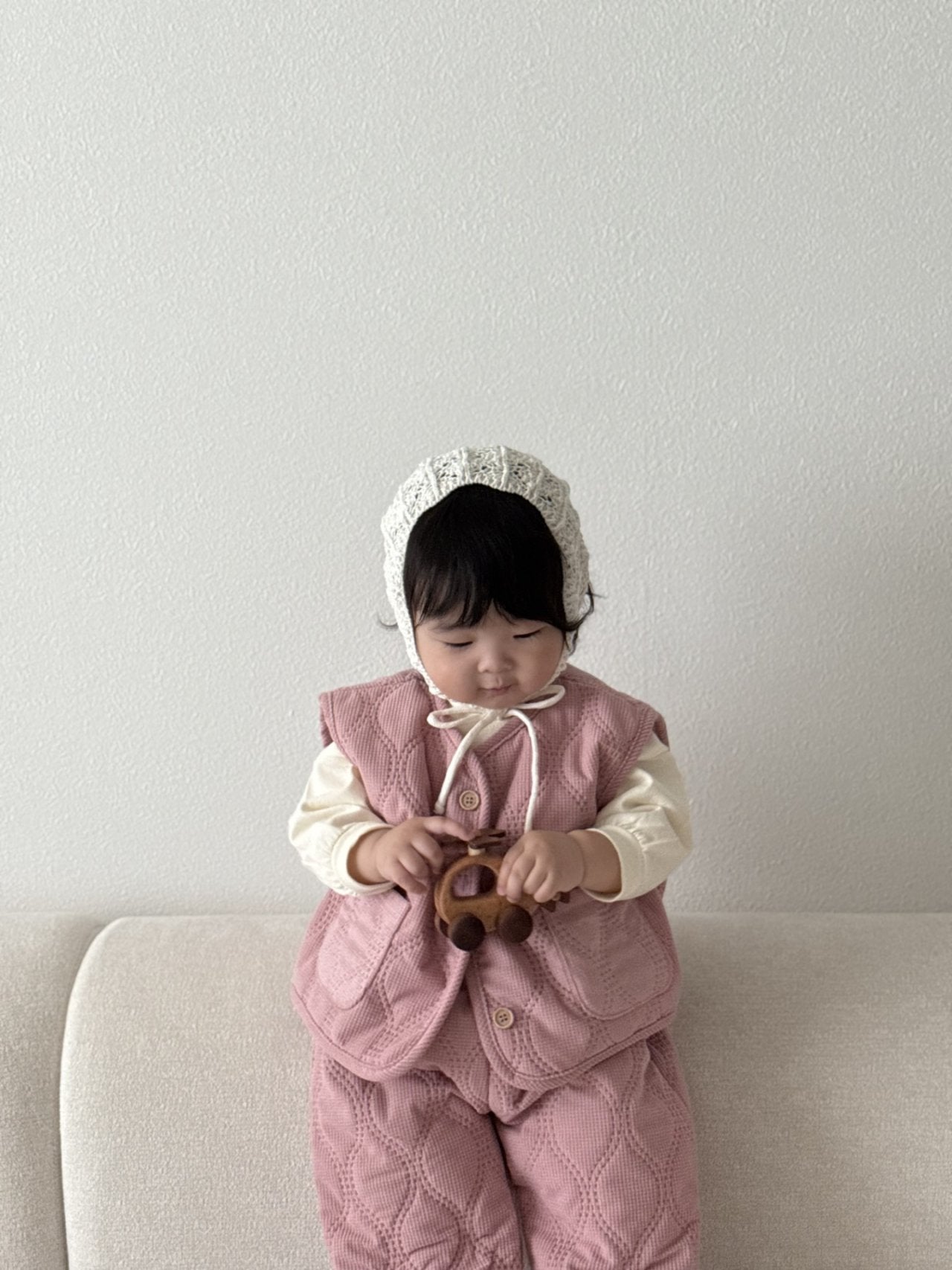 [PRE-ORDER] Momo Vest Bottom Set