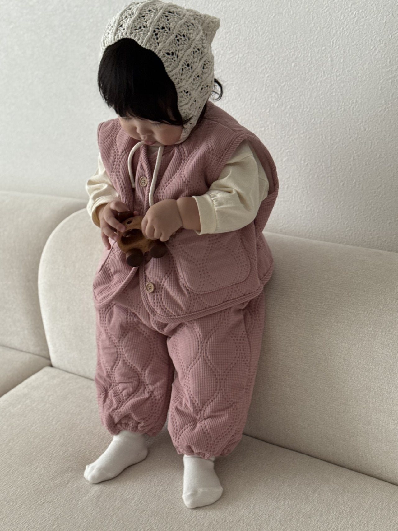 [PRE-ORDER] Momo Vest Bottom Set