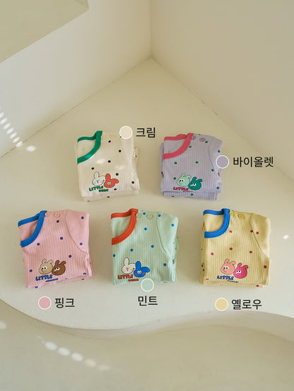 Little Buddy Ribbed Home Wear Set