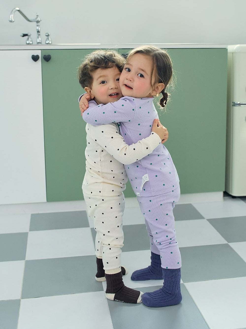 Little Buddy Ribbed Home Wear Set