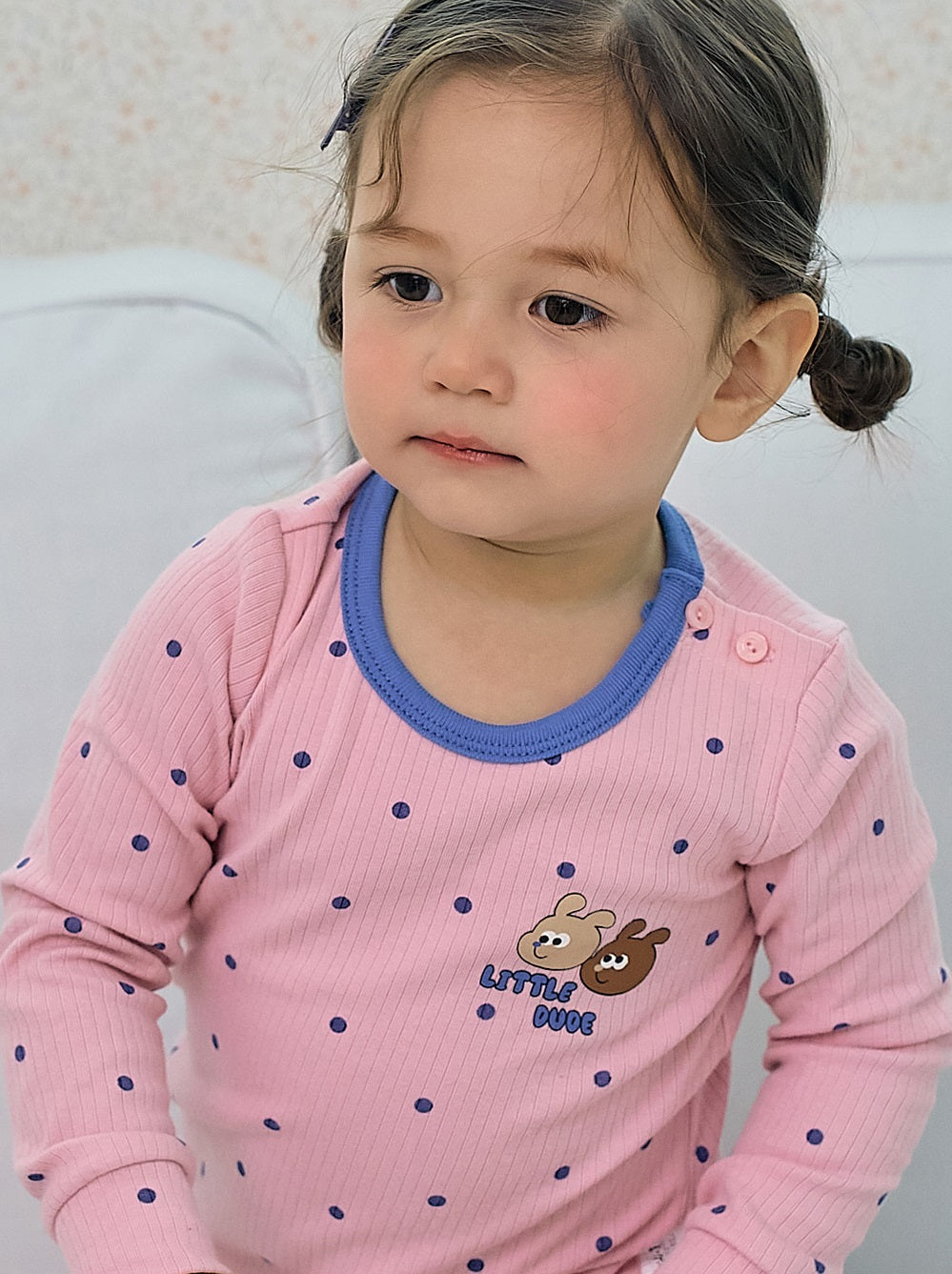 Little Buddy Ribbed Home Wear Set