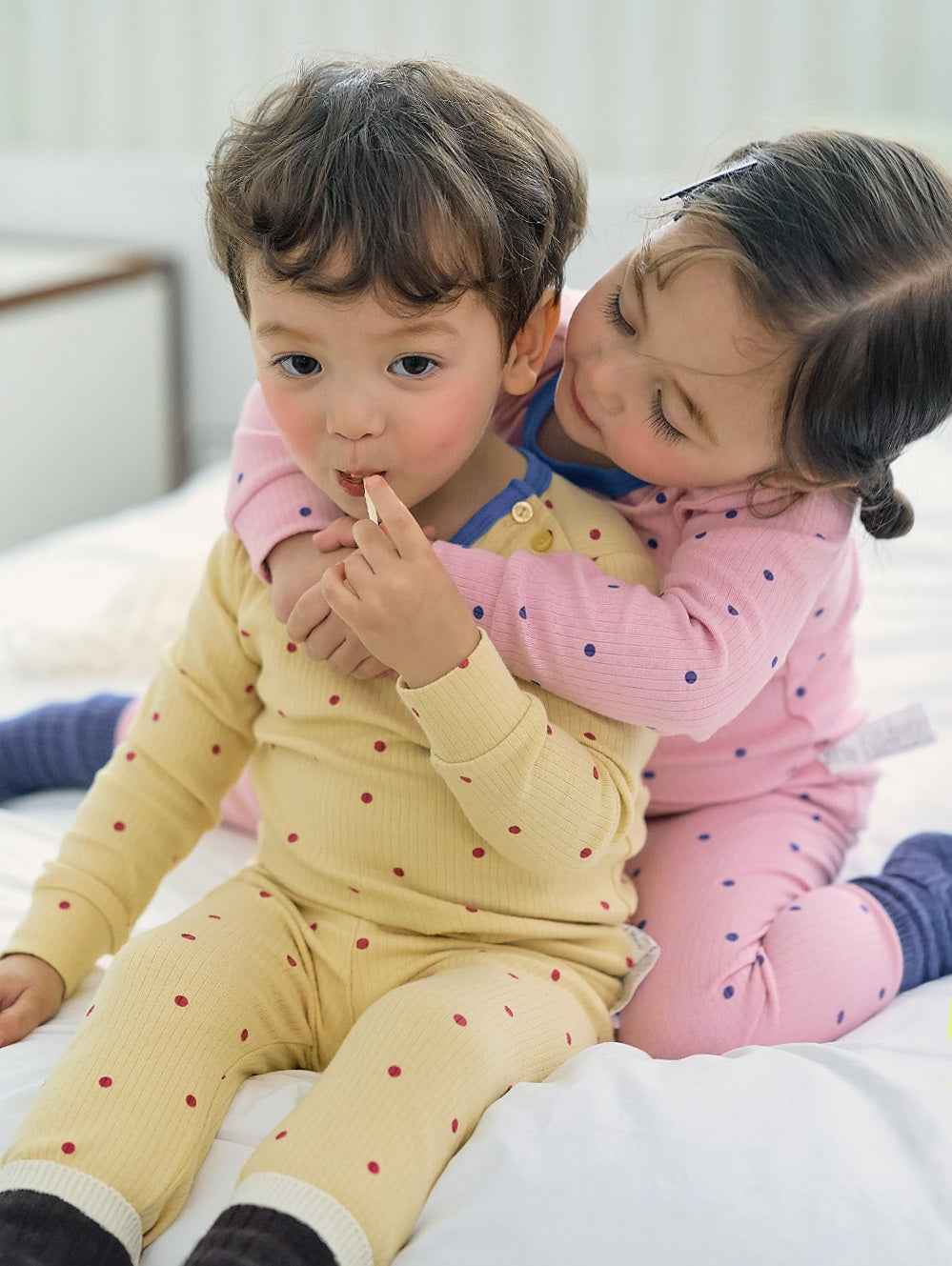 Little Buddy Ribbed Home Wear Set
