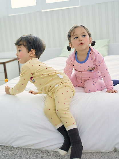 Little Buddy Ribbed Home Wear Set