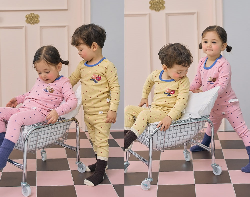 Little Buddy Ribbed Home Wear Set