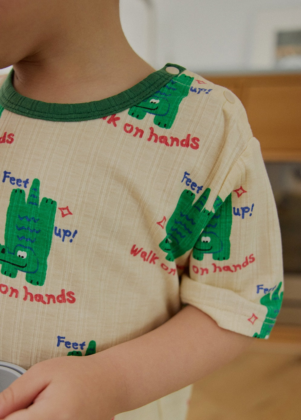 Flip Poly Ribbed Home Wear Set
