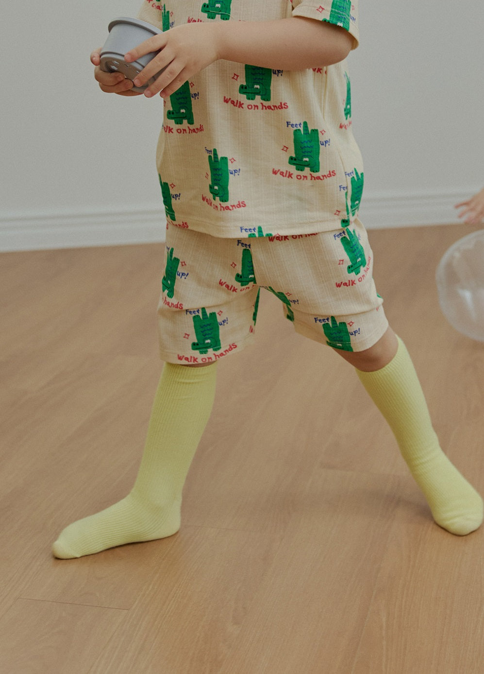 Flip Poly Ribbed Home Wear Set
