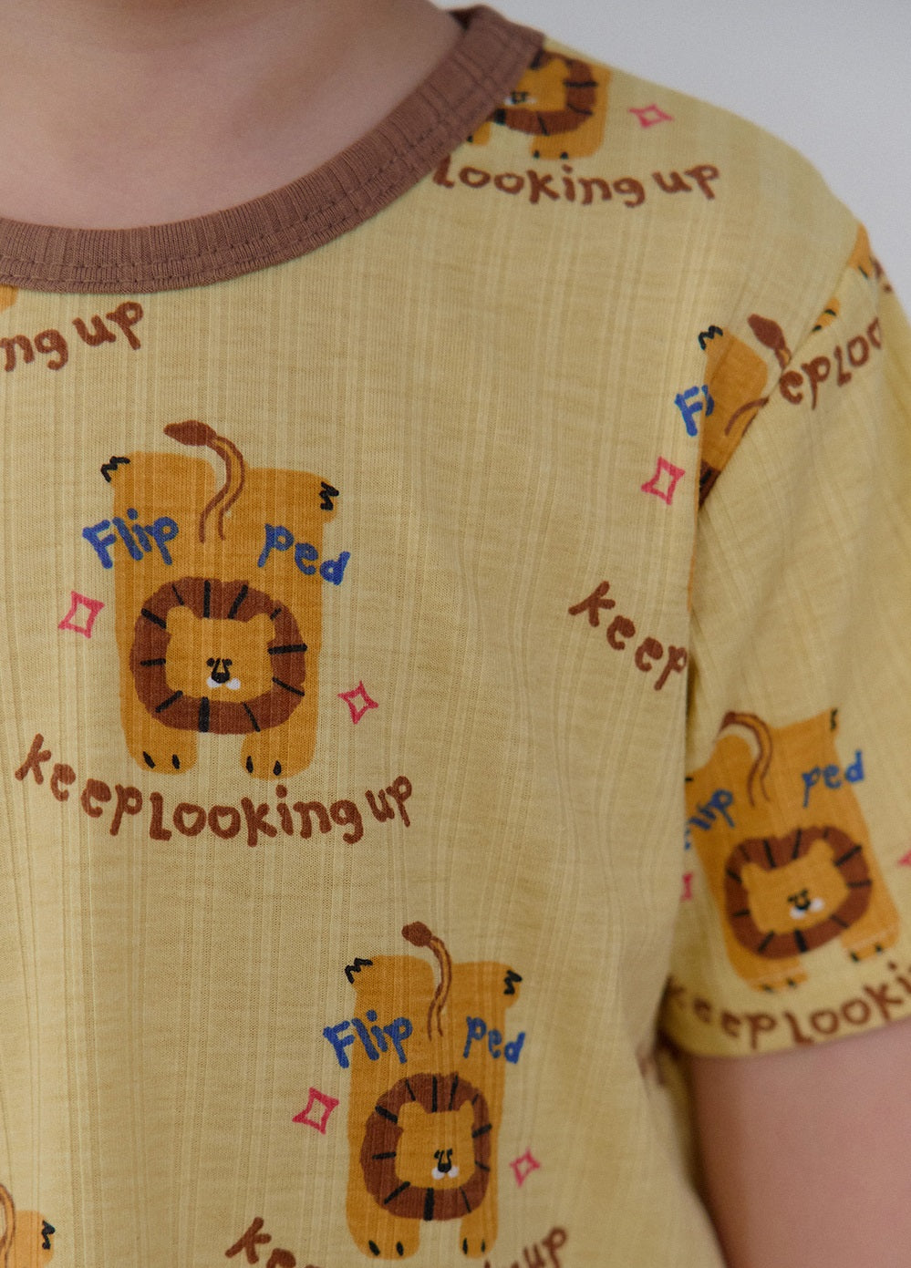 Flip Poly Ribbed Home Wear Set