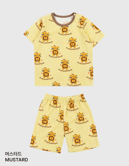 Flip Poly Ribbed Home Wear Set