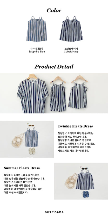 [PRE-ORDER] Twinkle Pleats Dress (Mom Couple)
