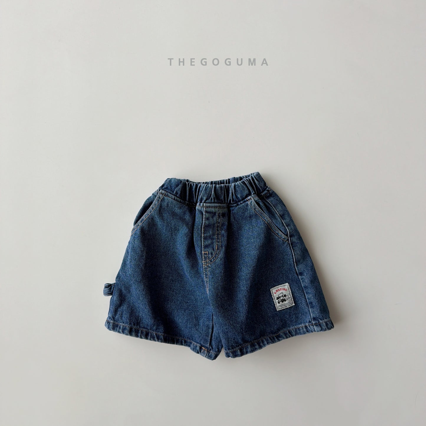 [PRE-ORDER] Wide Half Ring Denim Pants