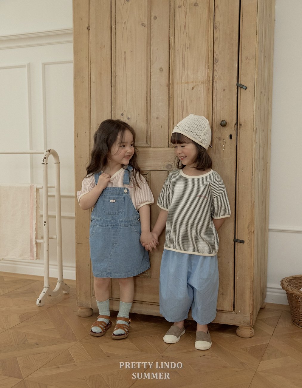 [PRE-ORDER] Denim Suspender Dress