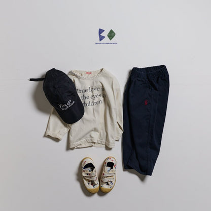Two Spring Pants [Light Beige/XS(2-3yr)]