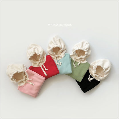 [PRE-ORDER] Simple Color Block Hoodie Sweatshirts