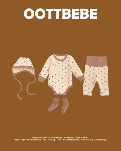 [PRE-ORDER] Shape Body Suit + Leggings + Bonnet Set