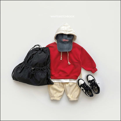 [PRE-ORDER] Simple Color Block Hoodie Sweatshirts
