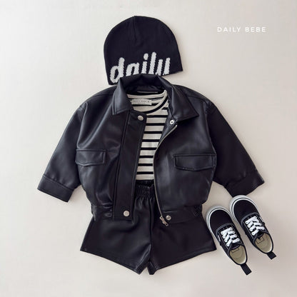 [PRE-ORDER] Faux Leather Jacket