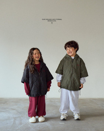 [PRE-ORDER] Half Hoodie Padded Jacket