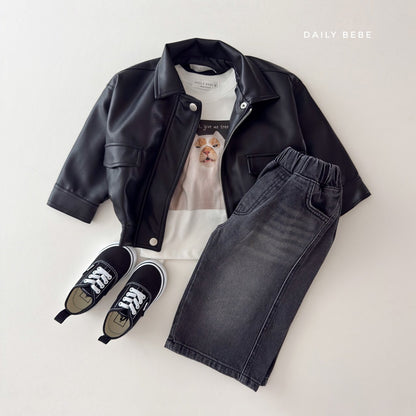 [PRE-ORDER] Faux Leather Jacket