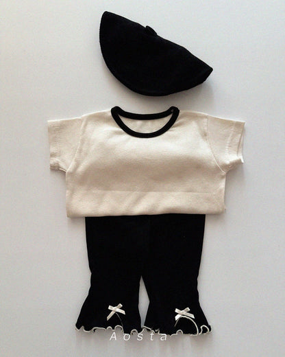 [PRE-ORDER] Ribbed Ribbon Pants