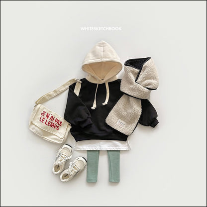 [PRE-ORDER] Simple Color Block Hoodie Sweatshirts