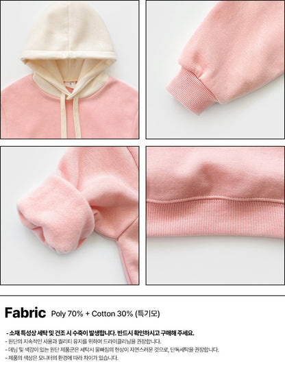 [PRE-ORDER] Simple Color Block Hoodie Sweatshirts