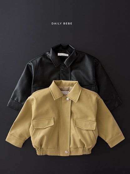 [PRE-ORDER] Faux Leather Jacket