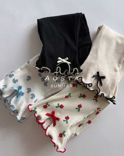 [PRE-ORDER] Ribbed Ribbon Pants