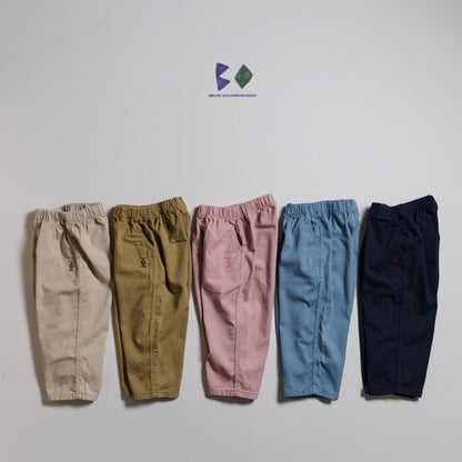 Two Spring Pants [Light Beige/XS(2-3yr)]