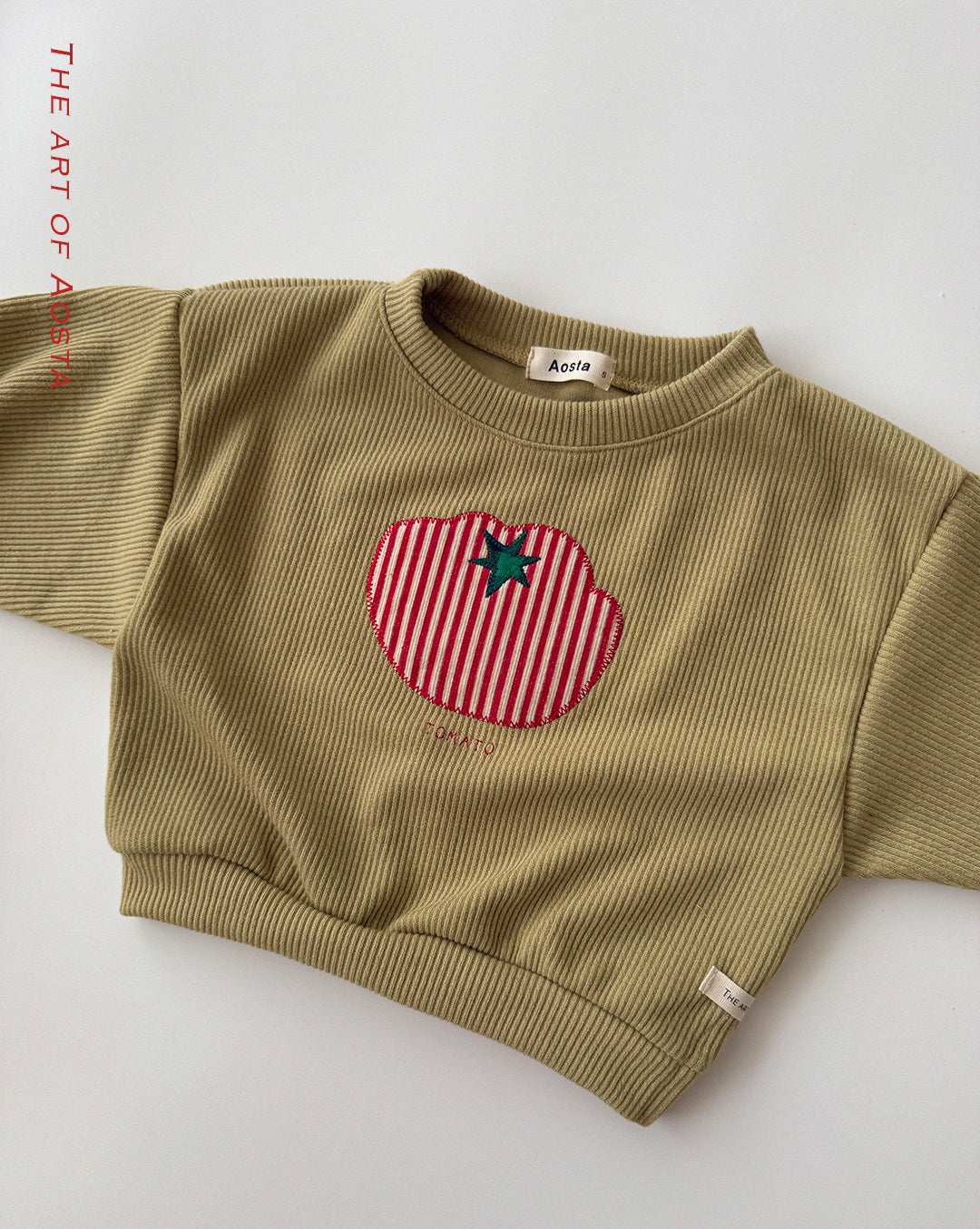 Tomato Sweatshirts [Ivory/M(1-2yr)]